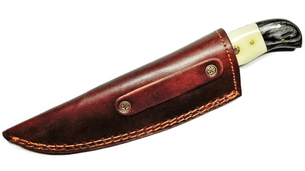 Titan Damascus Steel Hunting Knife by Titan TD-170, 8.1in, TDK-170