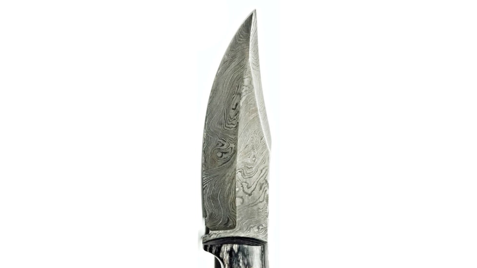Titan Damascus Steel Hunting Knife by Titan TD-170, 8.1in, TDK-170