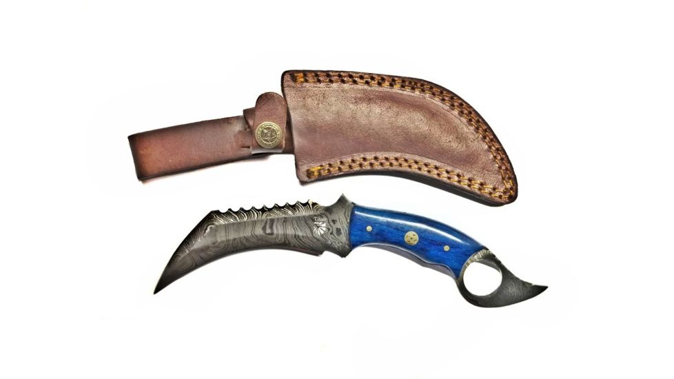 Titan Damascus Wicked Karambit by Titan TD-179, 3.5in TD-179