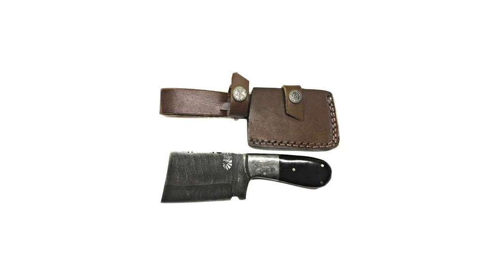 Titan International Knives Damascus Handmade Tactical Clever, 8 inch, TDK-231