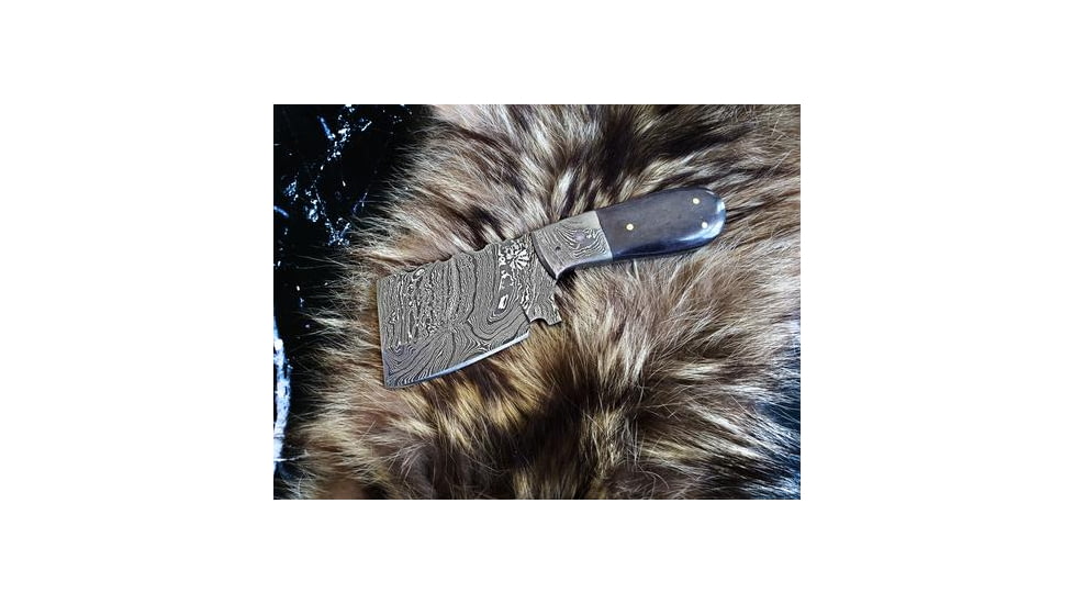 Titan International Knives Damascus Handmade Tactical Clever, 8 inch, TDK-231