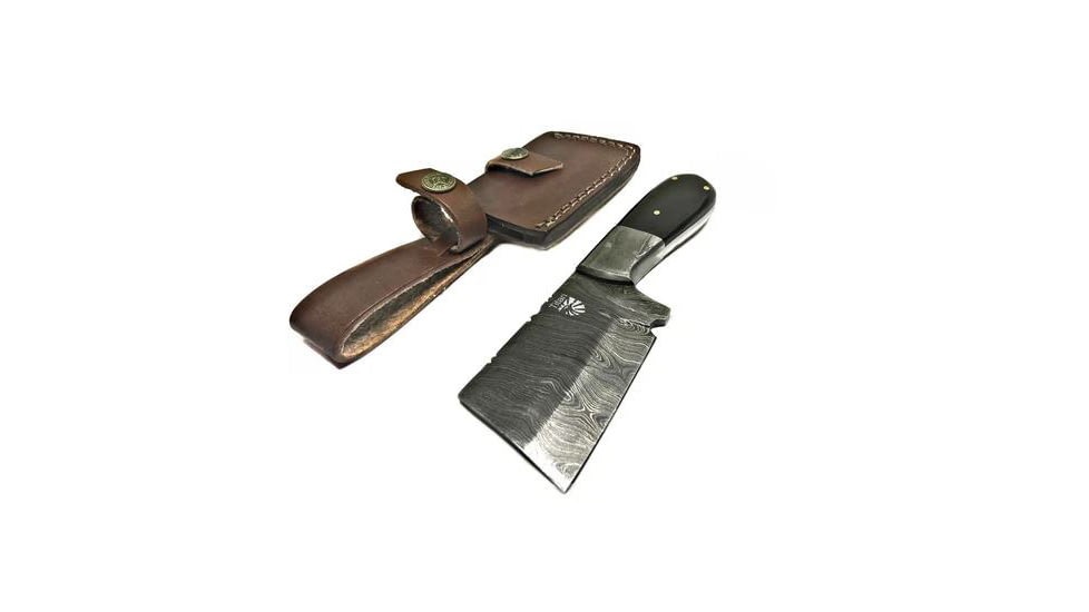 Titan International Knives Damascus Handmade Tactical Clever, 8 inch, TDK-231