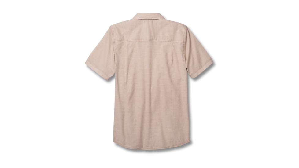 Toad&amp;Co Airbrush Levee Men's Short Sleeve Shirt, Honey Brown, 2XL T2222804-201-XXL
