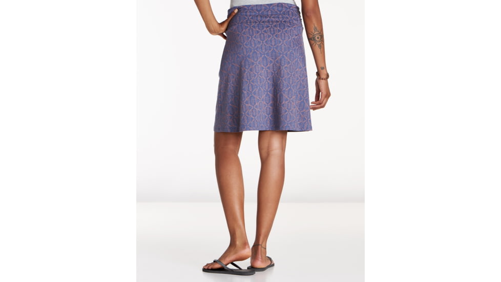 Toad&amp;Co Chaka Skirt, Blueberry Batik Dot Print, Small T1182127-424-S