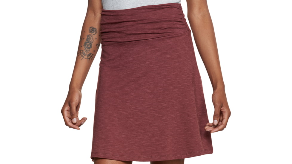 Toad&amp;Co Chaka Skirt - Women's-Mahogany-Small