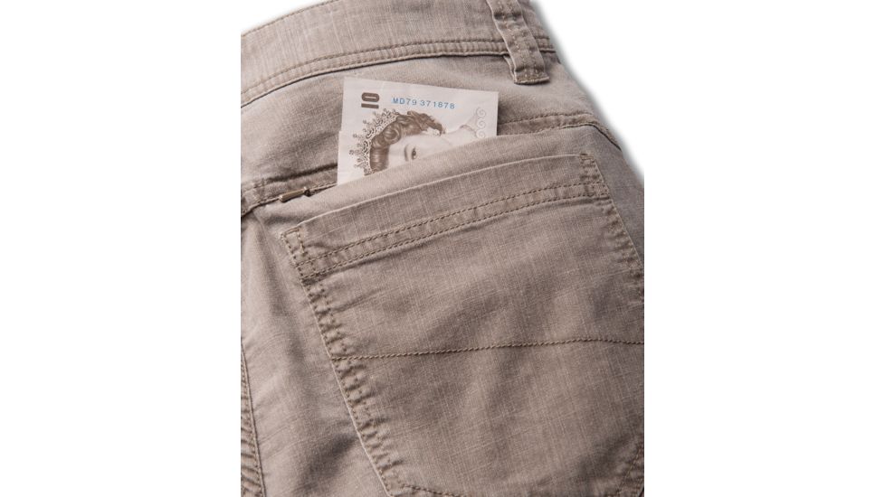 Toad&amp;Co Debug Bushwhack Men's Pant, 32 Waist, Regular Inseam, Dark Chino, T2442806-813-32