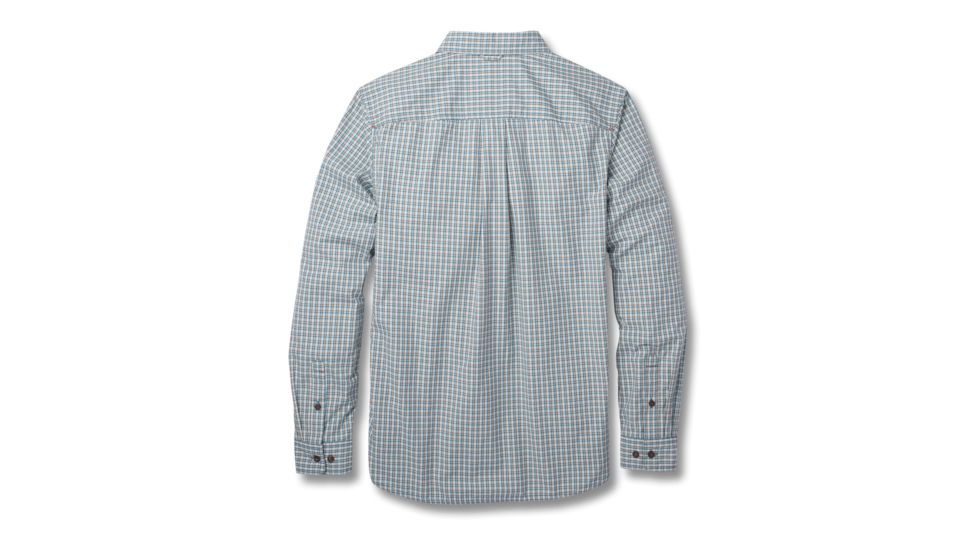 Toad&amp;Co Debug Eddyline Men's Long Sleeve Shirt, Deepwater, Large T2251712-421-L