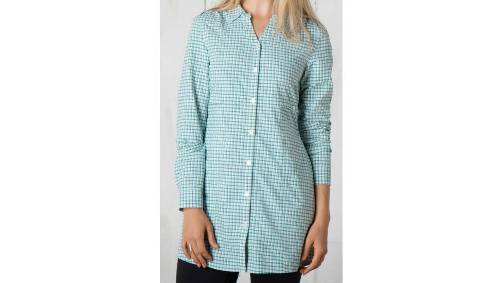 Toad&amp;Co Debug UPF Lightness Tunic - Women's-Dark Turquoise-Small