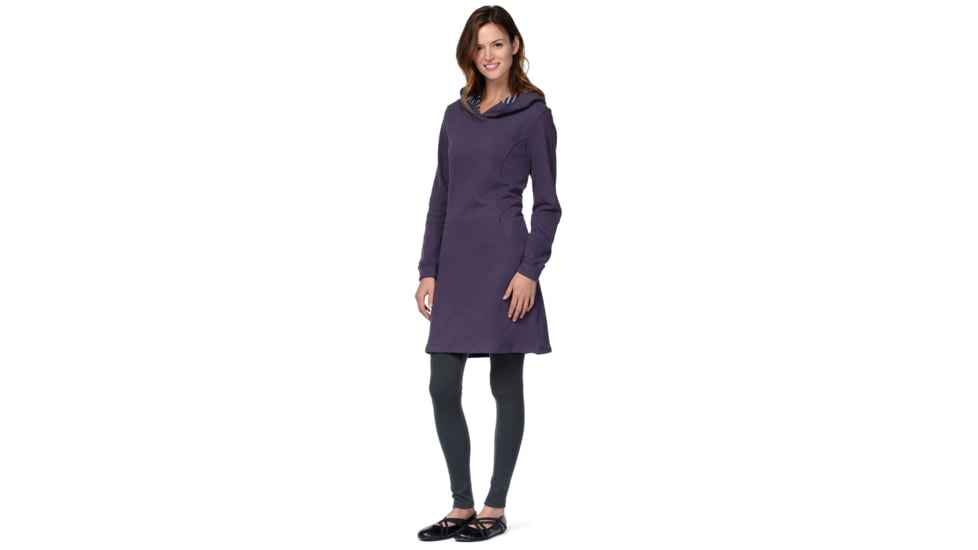 Toad&amp;Co Dresspass Dress - Women's-Nightshade/Quarry-Small