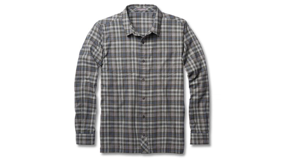 Toad&amp;Co Flannagan Long Sleeve Shirt - Men's-Dark Graphite-Small