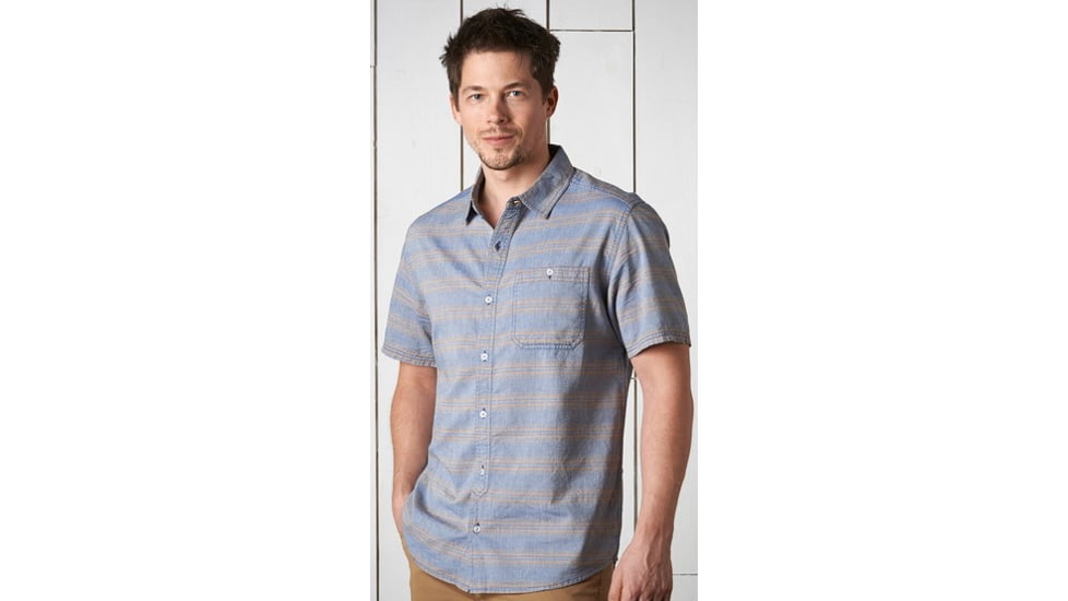 Toad&amp;Co Hardscape Shirt - Men's-Deep Blue-X-Large