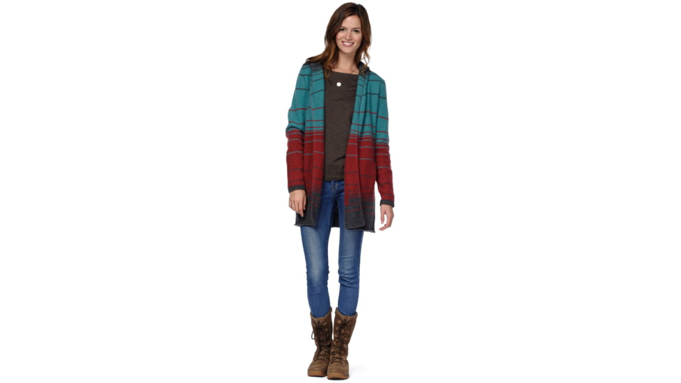 Toad&amp;Co Heartfelt Blanket Hoodie - Women's-Charcoal-Small