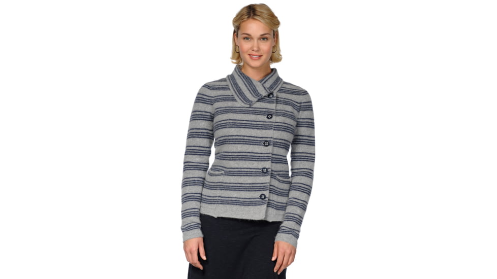 Toad&amp;Co Heartfelt Sweater - Women's-Bright Navy Stripe-Small