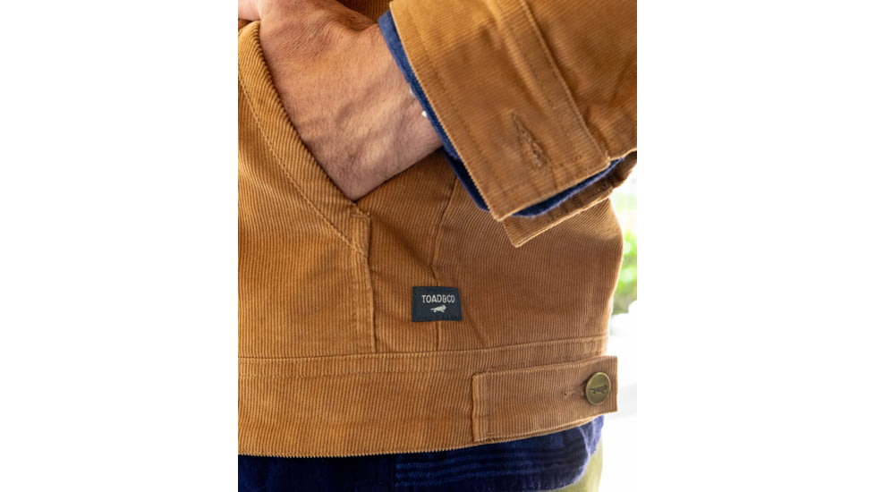 Toad&amp;Co Jet Cord Jacket - Mens, Tabac, Small, T2541901-247-S