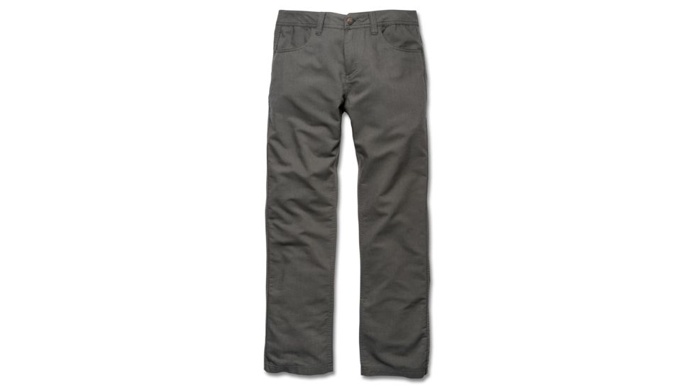 Toad&amp;Co Kerouac Men's Pant, 34 Waist, Regular Inseam, Dark Graphite T2442605-004-34