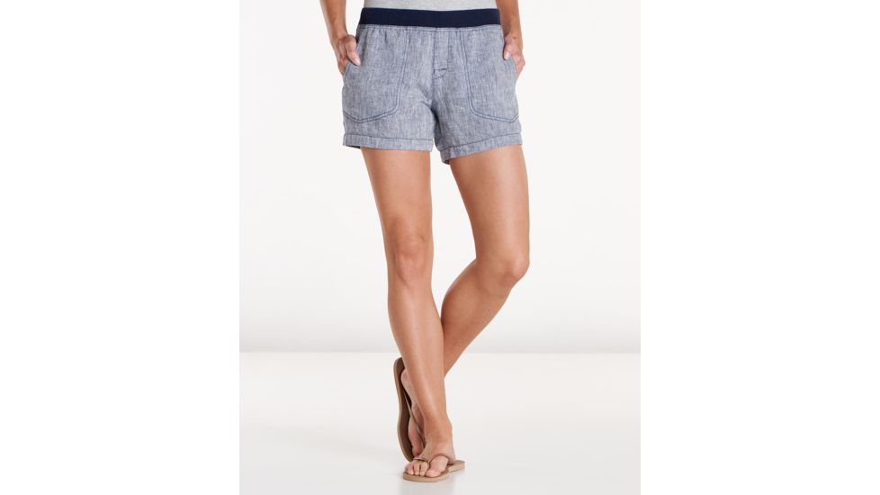 Toad&amp;Co Lina 5in Women's Short, Deep Navy, Extra Small T1312801-420-XS
