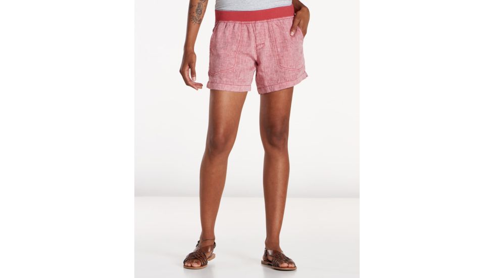Toad&amp;Co Lina 5in Women's Short, Rhubarb, Extra Small T1312801-659-XS