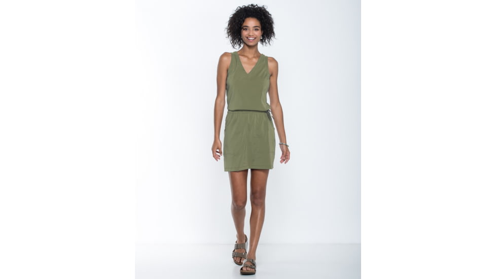 Toad&amp;Co Liv Dress, Thyme, Extra Small T1792701-308-XS