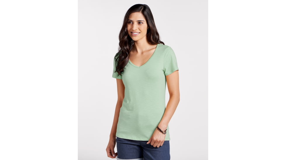 Toad&amp;Co Marley Womens Short Sleeve Tee, Agave, Extra Large T1012122-323-XL