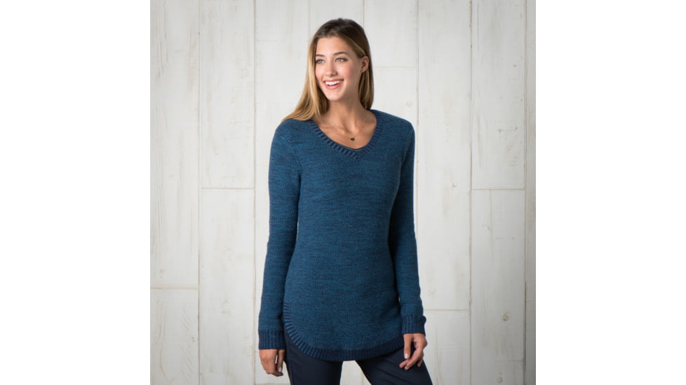 Toad&amp;Co Merino Eclair Sweater - Womens-Deep Navy-Large