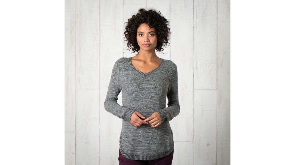 Toad&amp;Co Merino Eclair Sweater - Womens-Heather Gray-X-Small