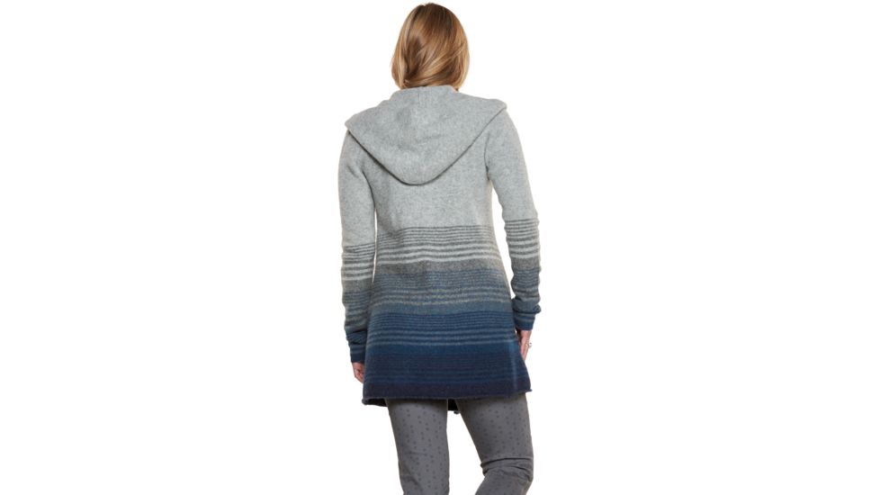 Toad&amp;Co Merino Heartfelt Hoodie - Women's-Heather Grey-Medium