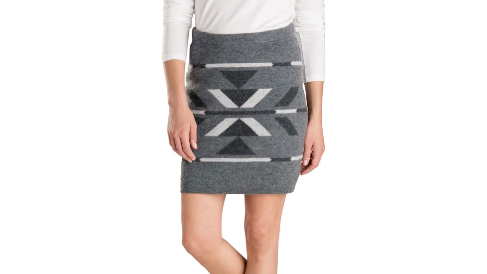 Toad&amp;Co Merritt Sweater Skirt - Women's, Heather Grey, Large, T1841707-111-L