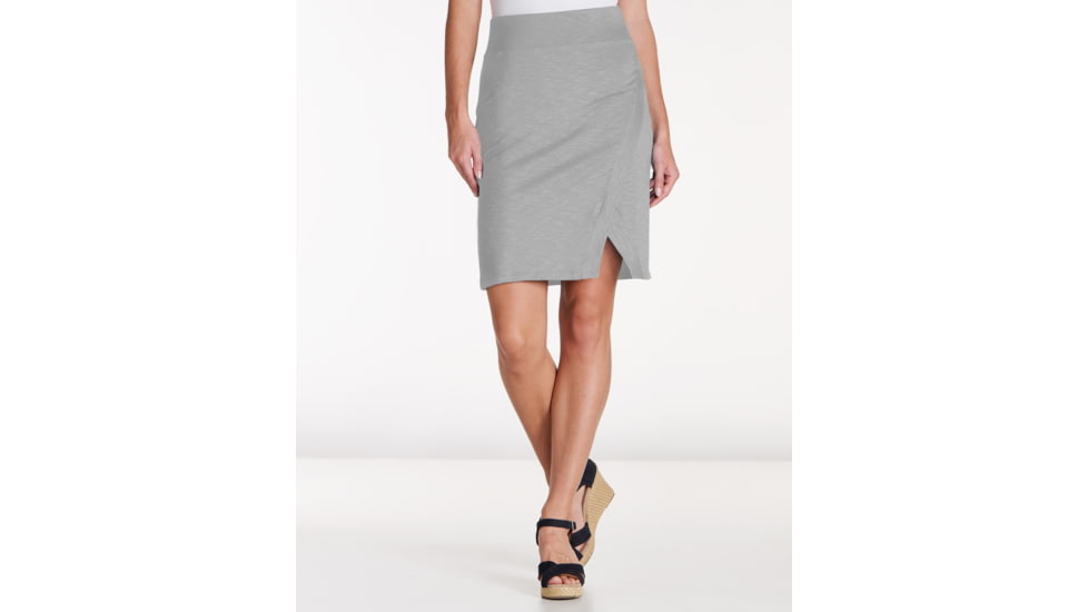 Toad&amp;Co Moxie Skirt, Heather Grey, Extra Small T1841703-111-XS