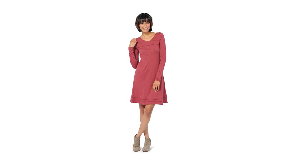 Toad&amp;Co Oolong Long Sleeve Dress - Women's-Red Potato-X-Small