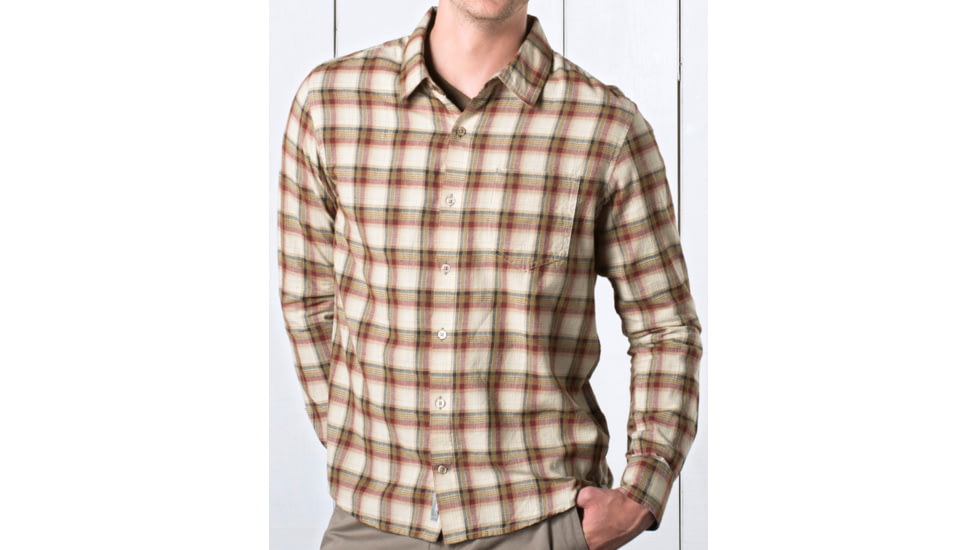 Toad&amp;Co Open Air Long Sleeve Shirt - Men's-Brown Madder-Large