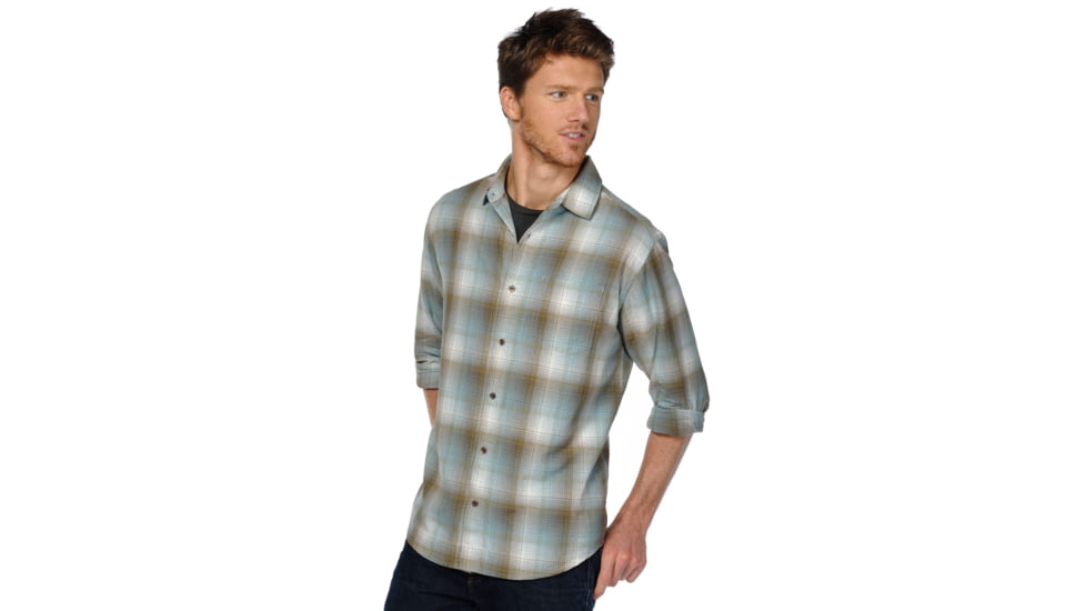 Toad&amp;Co Open Air Long Sleeve Shirt - Men's-Storm Surf-X-Large