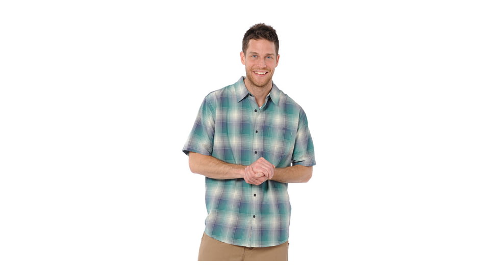 Toad&amp;Co Open Air Short Sleeve Shirt - Men's-Old Slate-X-Large