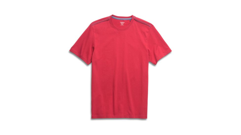 Toad&amp;Co Piers Men's Short Sleeve Tee, Brick Red, 2XL T2002811-602-XXL