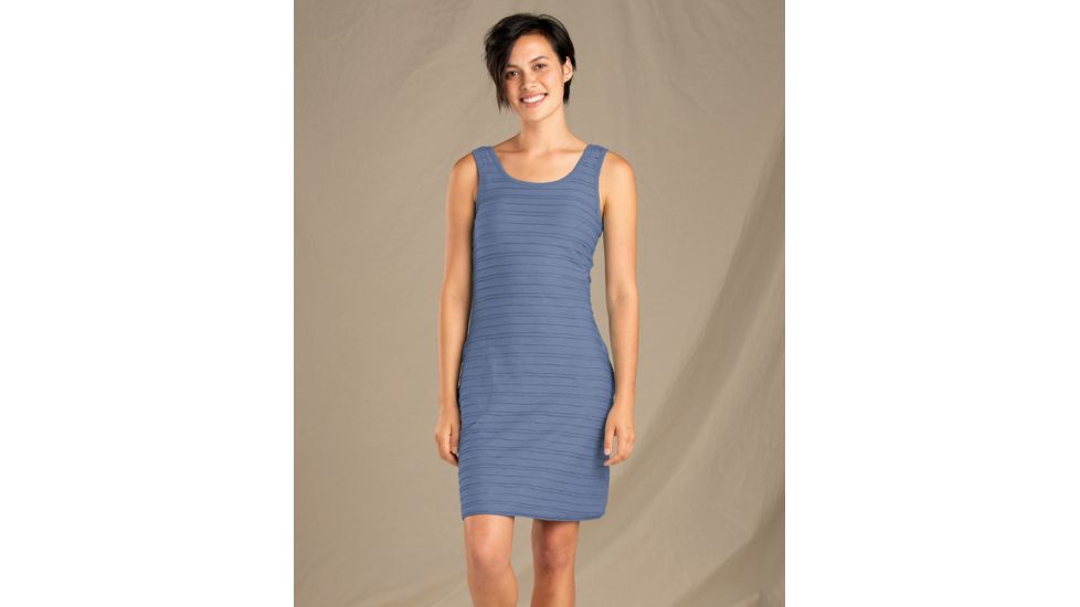 Toad&amp;Co Samba Flow Tank Dress - Womens, Blue Shadow, Medium, T1772915-515-M