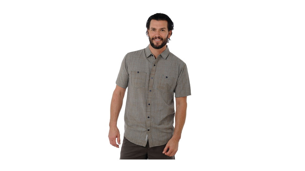 Toad&amp;Co Smythy Short Sleeve Shirt - Men's-Shark-X-Large