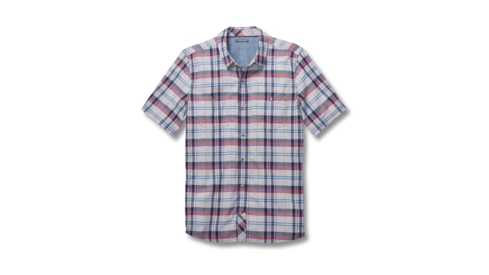 Toad&amp;Co Smythy Short Sleeve Shirt - Mens-Chrome-Small