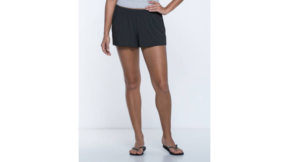 Toad&amp;Co Sunkissed 3.25 in Pull On Women's Short, Black, Extra Small T1312700-100-XS
