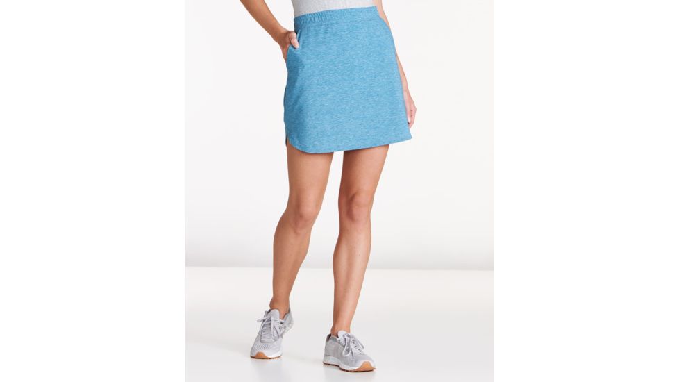 Toad&amp;Co Swifty Trail Skirt, Deepwater Heather, Large T1842703-459-L