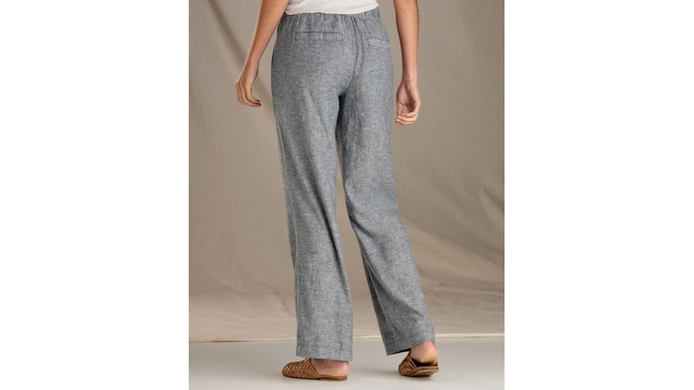 Toad&amp;Co Tara Hemp Pant - Womens, Blue Chambray, Extra Small, 31 Inseam, T1442901-934-XSx31