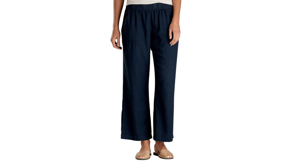 Toad&amp;Co Tara Hemp Pant - Womens, Deep Navy, Medium, 31 Inseam, T1442901-420-Mx31
