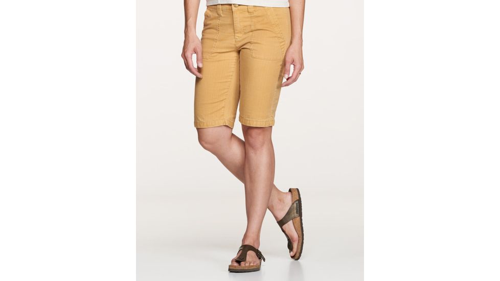 Toad&amp;Co Touchstone 11 Inch Women's Short, Wheat, 8 T1312805-228-8