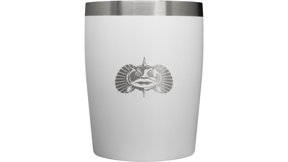 Toadfish 10oz Rocks-White, TF10OZROCKS-WHITE