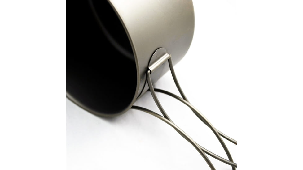 TOAKS LIGHT Titanium 700ml Pot, Grey, POT-700-D115-L