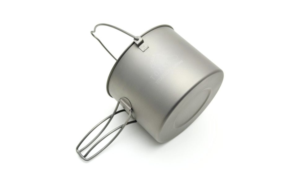 TOAKS Titanium 1300ml Pot w/Bail, Grey, POT-1300-BH