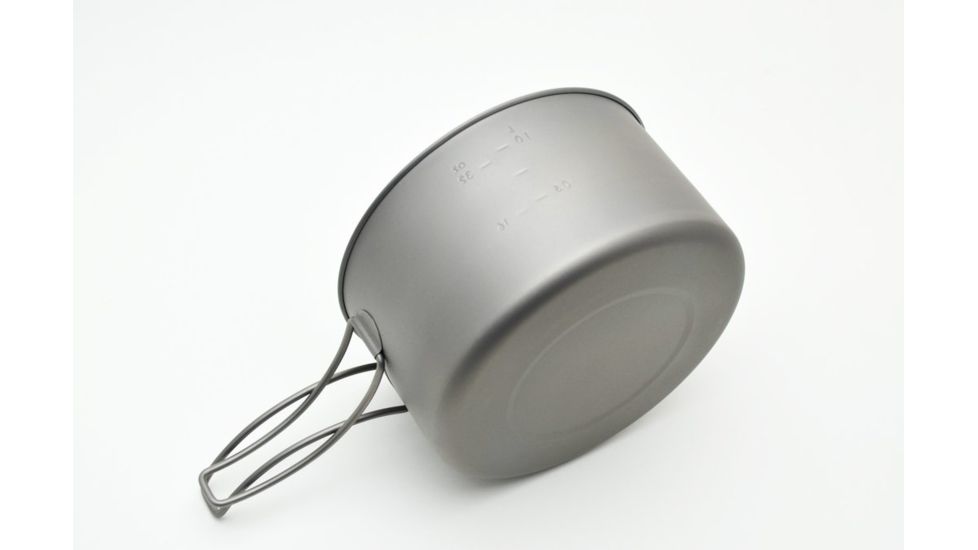 TOAKS Titanium 1350ml Pot, Grey, POT-1350