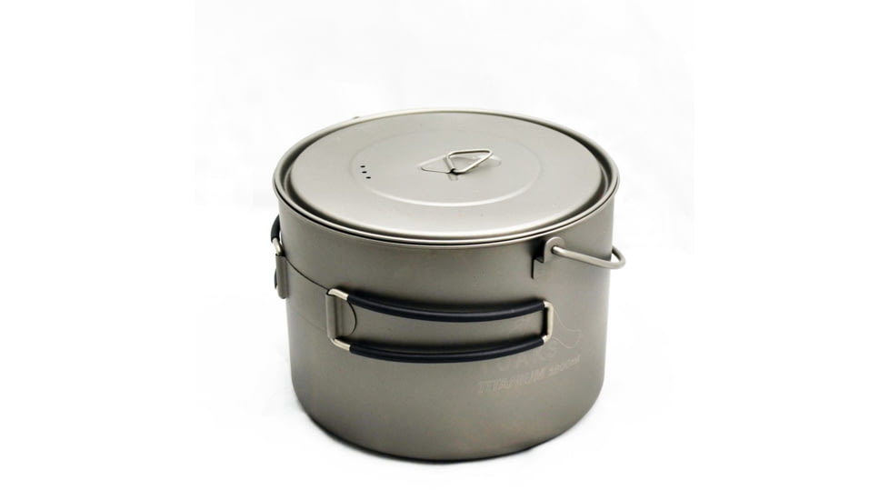 TOAKS Titanium 1600ml Pot w/Bail, Grey, POT-1600-BH
