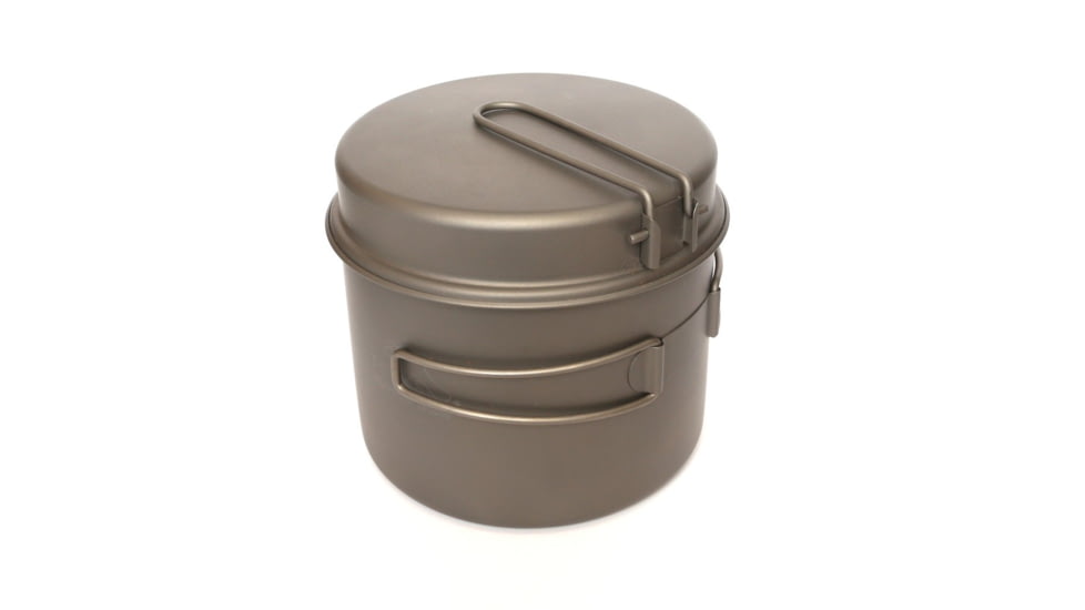 TOAKS Titanium 1600ml Pot w/Pan, Grey, CKW-1600