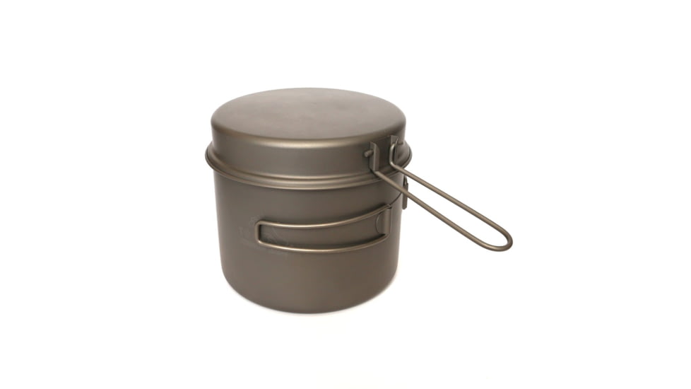 TOAKS Titanium 1600ml Pot w/Pan, Grey, CKW-1600