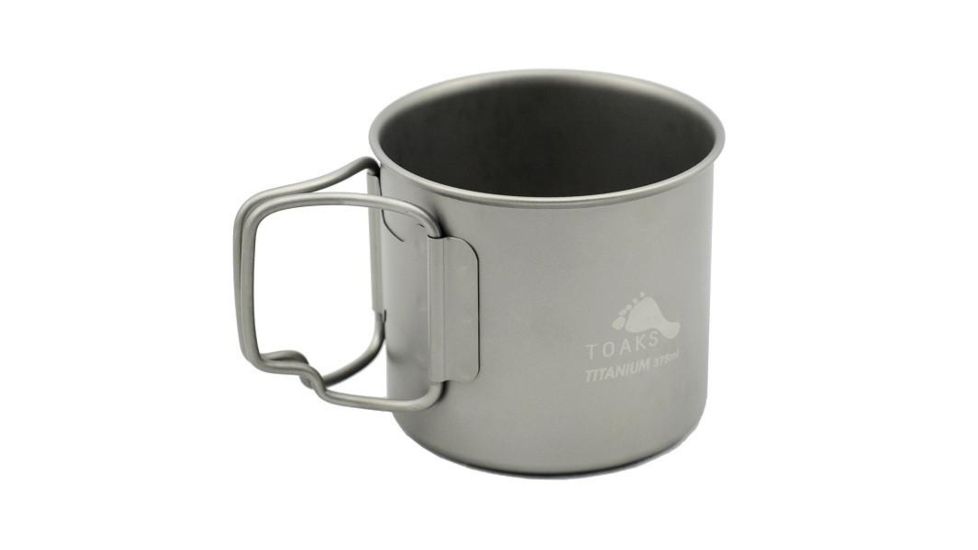 TOAKS Titanium 375ml Cup, Grey, CUP-375