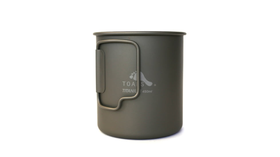 TOAKS Titanium 450ml Cup, Grey, CUP-450